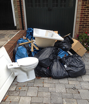 Building waste collection